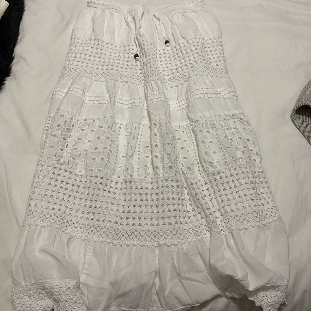 Vintage white skirt